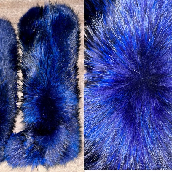 HJM Clothing Shoes - Custom Thigh High REAL Fur Boots – Ultra Soft, One of a Kind Statement Piece